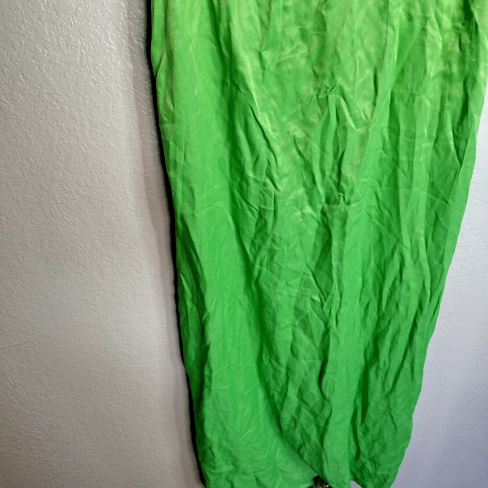 NWT MANGO Women's Ruffles Detail Strapless Dress Sz M - Picture 4 of 11